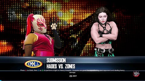 WWE 2k23 submission- Hades vs Zones