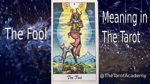 The fool meaning