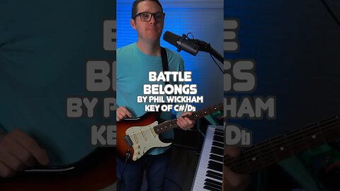 🎸 Battle Belongs Electric Guitar Lesson Octaves Phil Wickham #christianmusic #worshiptutorials