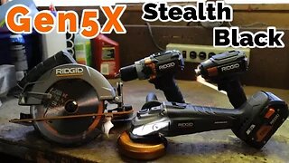 Unboxing and Overview of Rigid Gen 5X 4 Tool Limited Edition Combo Set