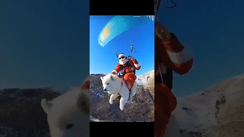 A Christmas Adventure with Santa and His Dog || Up, Up, and Away