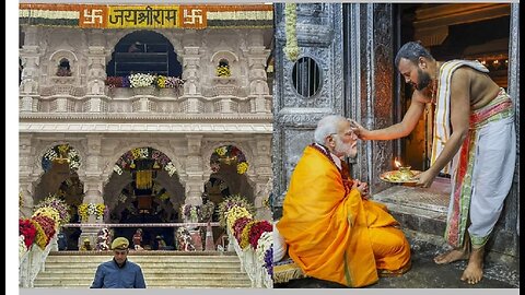 History unfolds in Ayodhya: PM Modi performs Pran-Pratishtha of Shri Ram