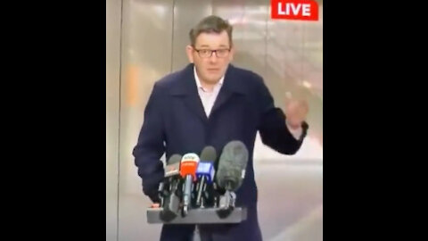 Dan Andrews: “I don’t know what half of them are protesting against”...Reporter: "YOU"
