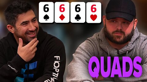 Flopped QUADS for Twitch Poker Creator, Scott Ball | Hand of the Day presented by BetRivers