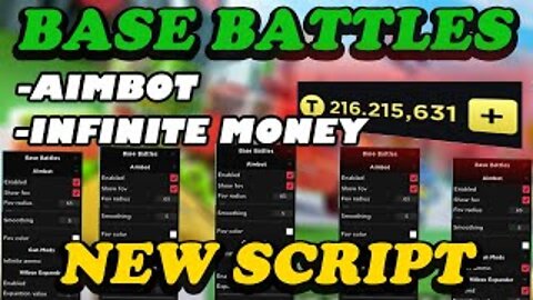 NEW Base Battles! Script [INF Ammo, Gun Mode, Esp, Hitboxes] (2022 Pastebin)