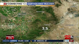 Tehachapi 3.5 magnitude earthquake