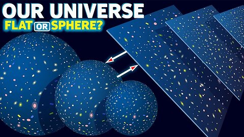 NEW STUDY: RESEARCH INDICATES THAT THE UNIVERSE IS SPHERE NOT FLAT -HD