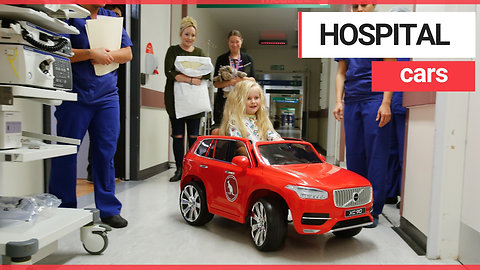 Hospital provides children with cars on the ward