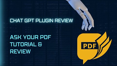 ChatGPT's AskYourPDF Plugin: A Detailed Review and Tutorial