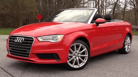 2016 Audi A3 2.0t Quattro Cabriolet - Start Up, Road Test & In Depth Review