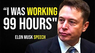 What Is The Price Of Success - Elon Musk Speech