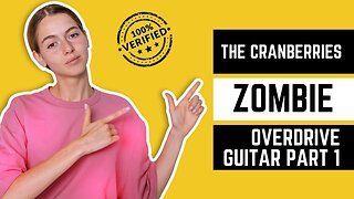 The Cranberries- Zombie (Overdrive Guitar Part #1) #guitar #yshmiodc #jeffreyschoettlin