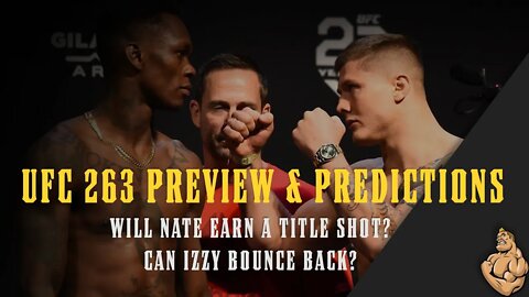 UFC263 Preview w JESSE ON FIRE!! Will Adesanya BOUNCE BACK?? Can Diaz Get it Done??