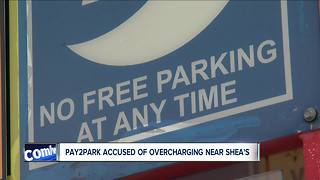 Pay2Park accused of overcharging