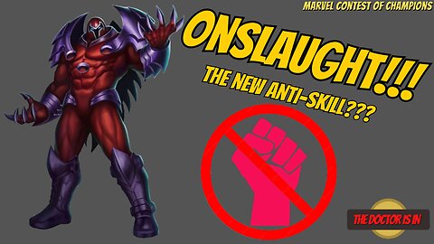 Onslaught The Newest Champion To Punish Purify in MCOC Let's Take A Look At The Deep Dive