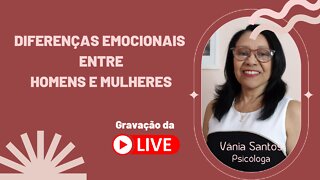 DIFERENÇAS EMOCIONAIS ENTRE HOMENS E MULHERES