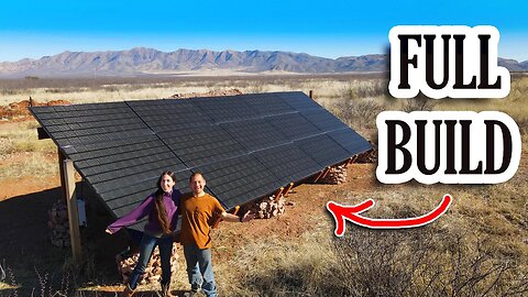 4.8KW Off-Grid Solar Rack | Full Build and Total Cost Breakdown