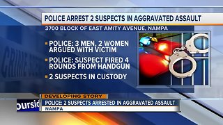 2 suspects arrested in connection to an aggravated assault