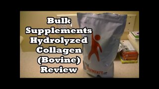 bulksupplements.com hydrolyzed collagen review