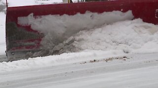 Road crews tackle sleet & ice in Baltimore County