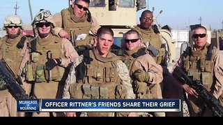 Fallen Milwaukee police officer's closest friends can't believe he's gone