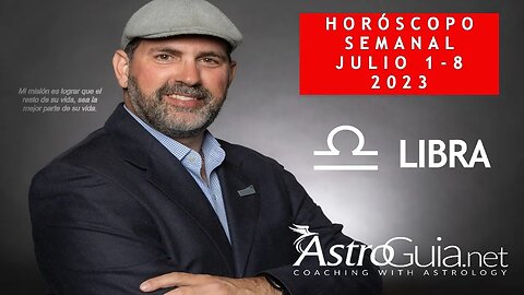 ♎ LIBRA - HORÓSCOPO SEMANAL DEL 1 DE JULIO AL 8 DE JULIO DEL 2023.