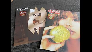 SAXON 2LPs Color vinyl reissues (my favourite) Innocence Is No Excuse & Destiny