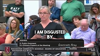 Mom Tells Liberal School Board Members, "I Am Disgusted By The Five Of You"