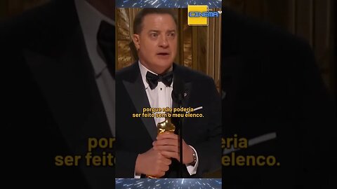 QUE DISCURSO! ✨ Brendan Fraser ganhou o Oscar de Melhor Ator no Oscar!