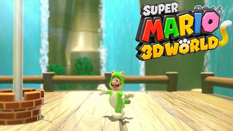 Super Mario 3D World “Wild Water Slide”