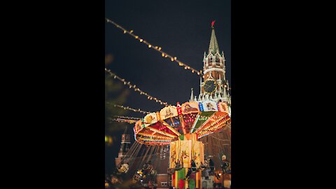 Christmas 2022- Walking Around Moscow | New Year Lighting !