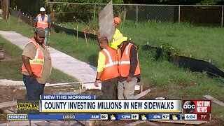 Polk County investing millions in new sidewalks