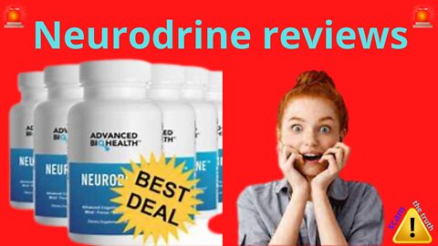 Neurodrine Reviews Read our real review to know its ingredients & benefits."