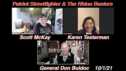 10.1.21 Patriot Streetfighter & NH Rhino Busters General Don Buldoc & Karen Testerman