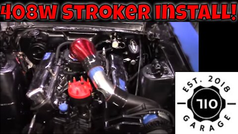 500+ HP 351W Stroker Engine Install