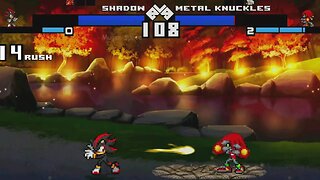 Shadow & Dr Eggman VS Metal Knuckles & Silver sonic I Sonic Master Chaos MUGEN