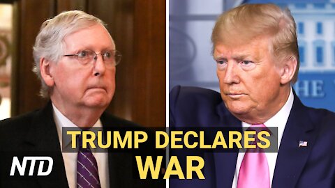 Trump Declares Political War on McConnell in Fiery Statement; Texans Freezing & Without Power