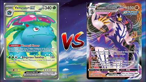 Pokemon TCG Live Venusaur EX Stall VS Rapid Strike Urshifu VMAX Inteleon VMAX!!