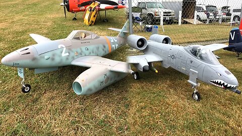 Freewing Messerschmitt Me 262 70mm EDF Jet and Freewing A-10 Thunderbolt II Super Scale 80MM EDF Jet