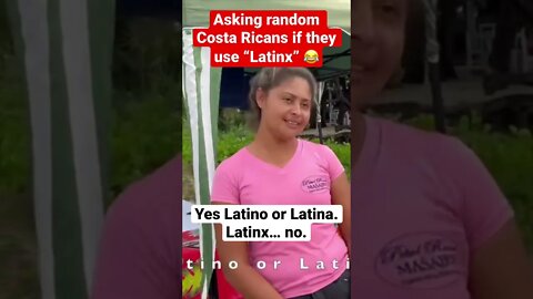 ‘Latinx? No.’: Costa Rican woman reacts to woke buzzword #shorts