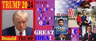 Donald J Trump with VIVEK RAMASWAM as VP? YEAH! that would be a GREAT administration 2024!