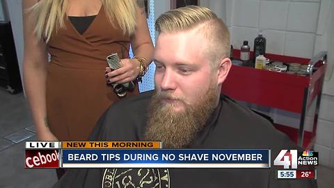'No-Shave November' raises cancer awareness