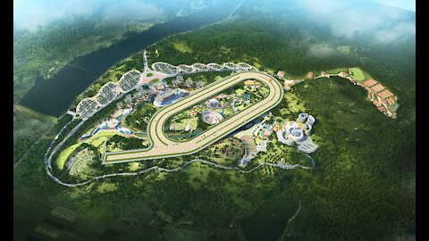 Horse Park Yeungcheon Design Award Honorable project by the idea of Elevated Elf Land