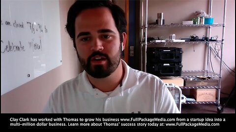 FullPackageMedia.com Success Story + Clay Clark Client Success Stories | From Startup to Multi-Million Dollar Business | "I've Been a Coaching Client Since the Beginning of Our Business."