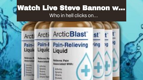 Watch Live Steve Bannon war room…
