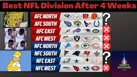 Best Division In NFL Through Week 5 is.....