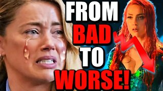 Amber Heard Gets BAD NEWS in HILARIOUS NEW TWIST! Hollywood Says NO!