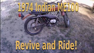 1974 Indian Dirt Bike Revived!