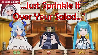 @LucyPyre "Just Sprinkle It Over Your Salad" #vtuber #clips