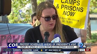 Protest scheduled ahead of President's visit